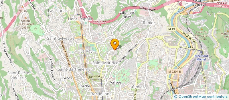 localisation de l'entreprise MONSIEUR FLORIN ORBISOR  NICE