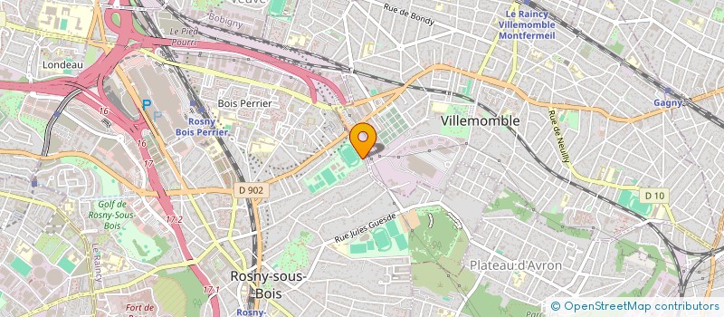 localisation de l'entreprise MONSIEUR FLORIN PAFTALUTA à ROSNY-SOUS-BOIS