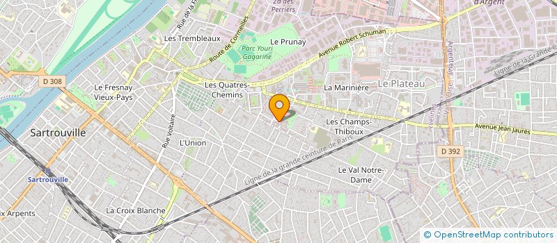 localisation de l'entreprise MONSIEUR FLORIN-PAUL PIRGA à SARTROUVILLE