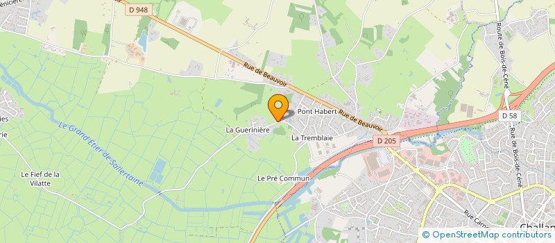 localisation de l'entreprise MONSIEUR FLORIN PINZARIU à SALLERTAINE