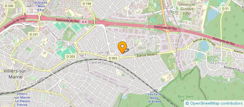 localisation de l'entreprise MONSIEUR FLORIN PLUGARU  NOISY-LE-GRAND