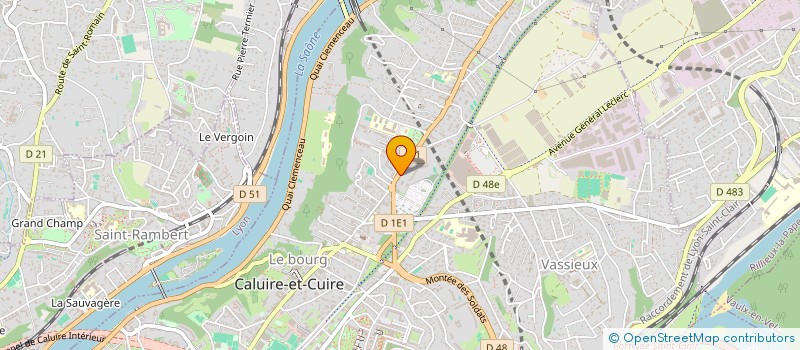 localisation de l'entreprise MONSIEUR FLORIN POHONYU à CALUIRE-ET-CUIRE