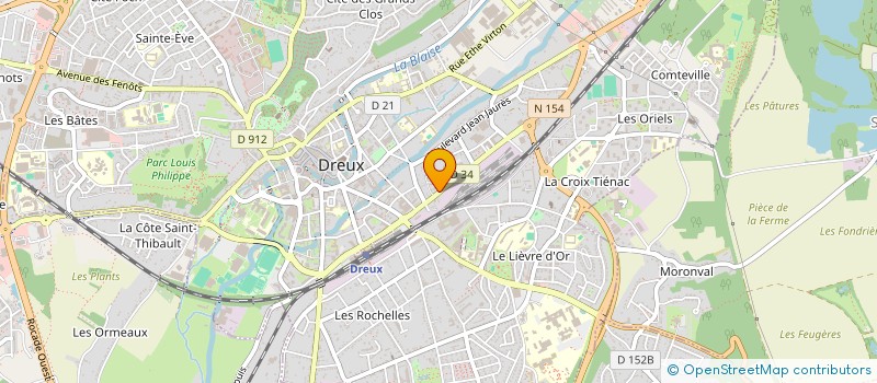 localisation de l'entreprise MONSIEUR FLORIN POP à DREUX
