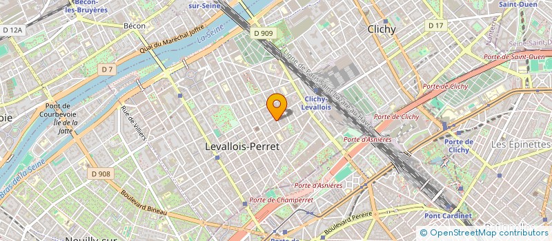 localisation de l'entreprise MONSIEUR FLORIN POPA à LEVALLOIS-PERRET