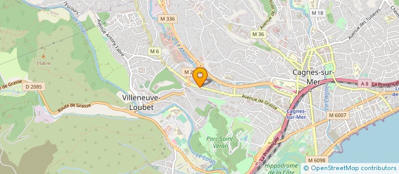 localisation de l'entreprise MONSIEUR FLORIN RADU à CAGNES-SUR-MER