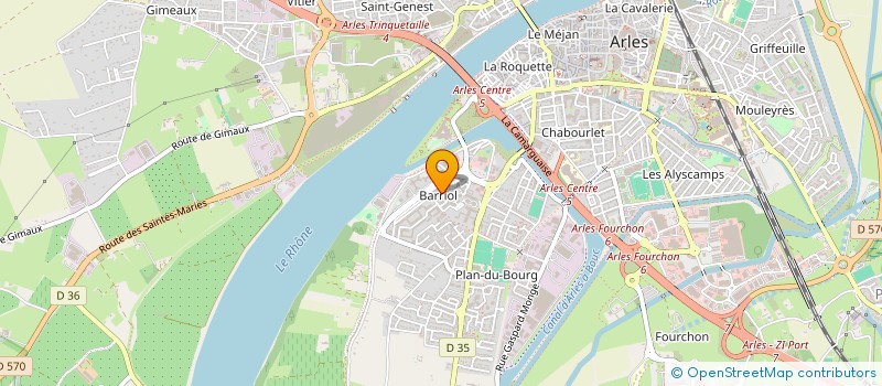 localisation de l'entreprise MONSIEUR FLORIN-SAMIR VELICU  ARLES