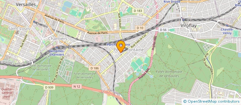 localisation de l'entreprise MONSIEUR FLORIN SCOROBETE à VERSAILLES
