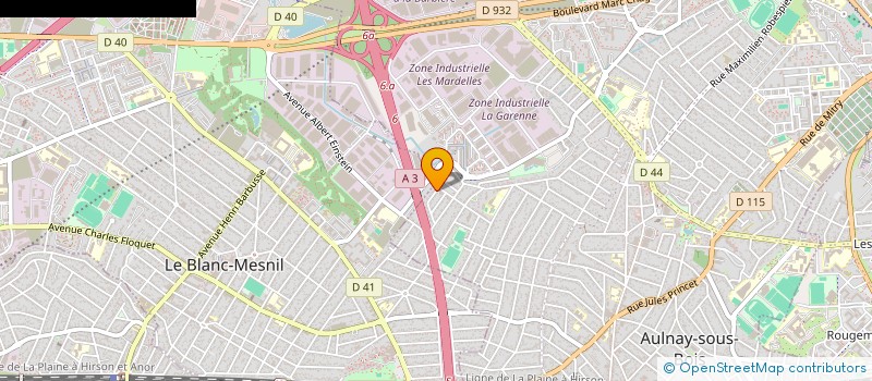localisation de l'entreprise MONSIEUR FLORIN STAN à AULNAY-SOUS-BOIS
