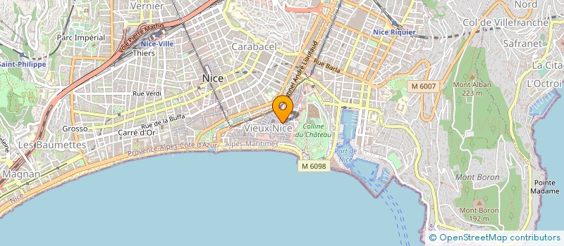 localisation de l'entreprise MONSIEUR FLORIN STOICIU à NICE