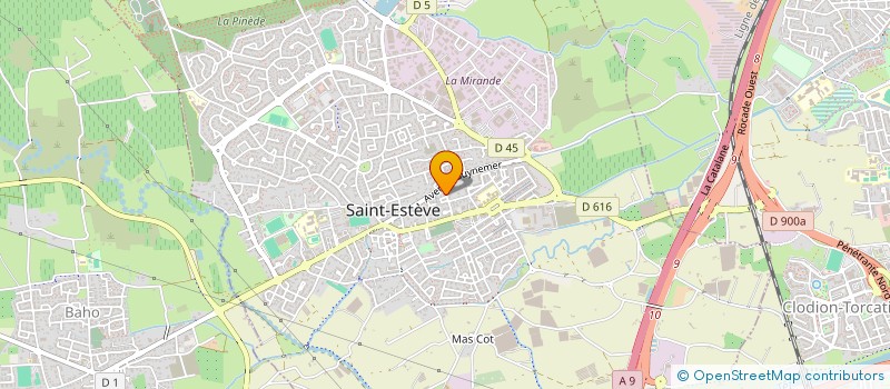 localisation de l'entreprise MONSIEUR FLORIN SUMANARIU  SAINT-ESTEVE