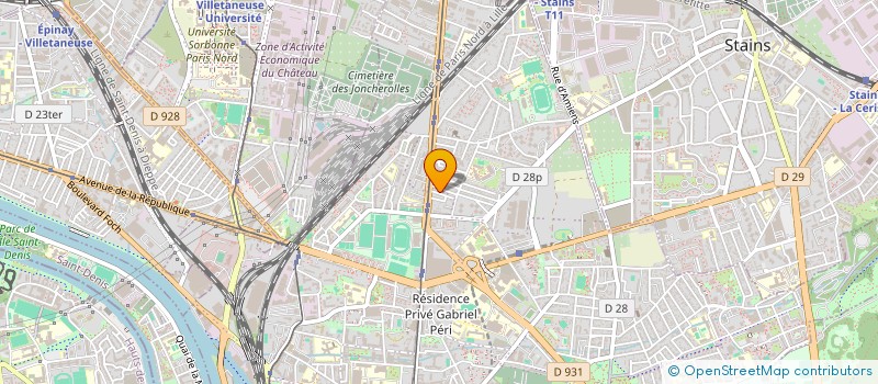 localisation de l'entreprise MONSIEUR FLORIN TAREANU à SAINT-DENIS
