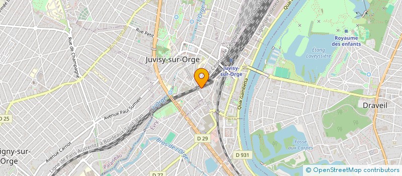 localisation de l'entreprise MONSIEUR FLORIN VAIDEANU à JUVISY-SUR-ORGE
