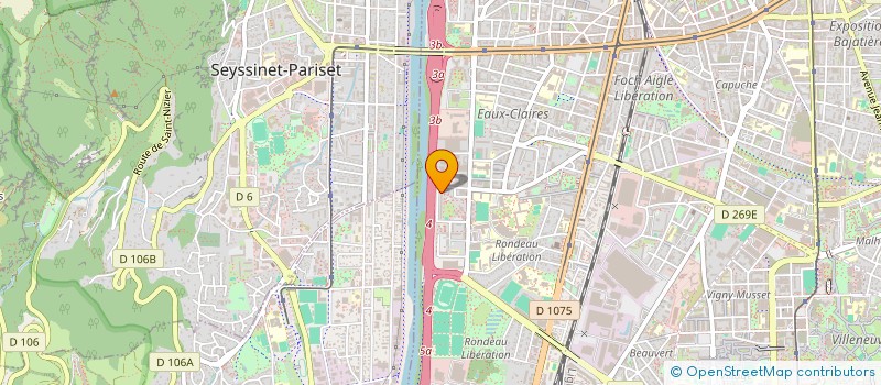 localisation de l'entreprise MONSIEUR FLORIN VARGA  GRENOBLE