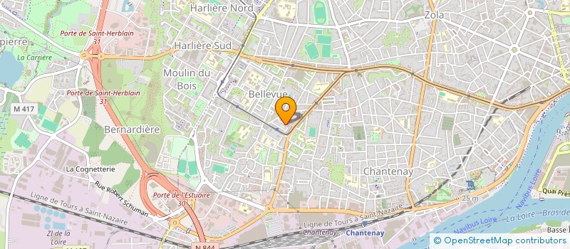 localisation de l'entreprise MONSIEUR FLORINEL RACOVITA à NANTES