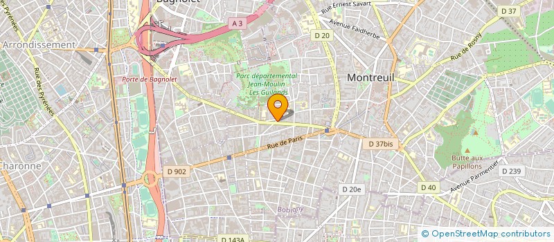 localisation de l'entreprise MONSIEUR FLORIS HOUWINK à MONTREUIL