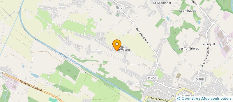 localisation de l'entreprise MONSIEUR FLORIS HUMBERT  LES AVENIERES VEYRINS-THUELLIN