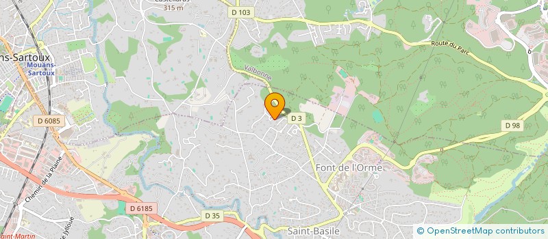 localisation de l'entreprise MONSIEUR FLORIS KOOPMAN à MOUGINS