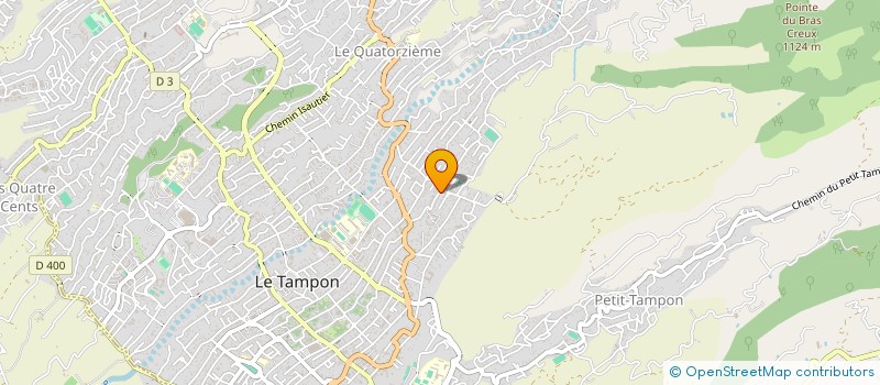 localisation de l'entreprise MONSIEUR FLORIS PAYET  LE TAMPON