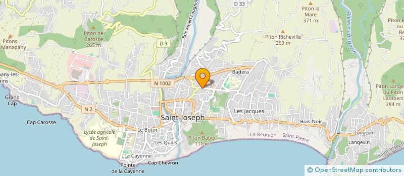 localisation de l'entreprise MONSIEUR FLORISSE LEICHNIG à SAINT-JOSEPH