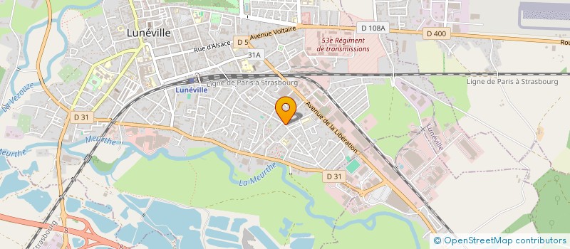 localisation de l'entreprise MONSIEUR FLORYAN LEMOINE  LUNEVILLE