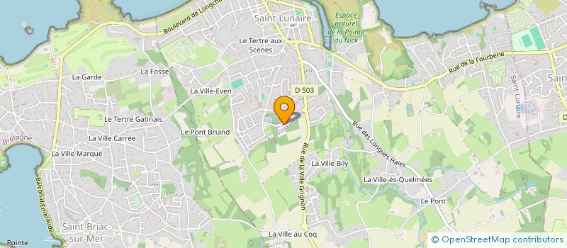 localisation de l'entreprise MONSIEUR FLORYAN PINEAU  SAINT-LUNAIRE