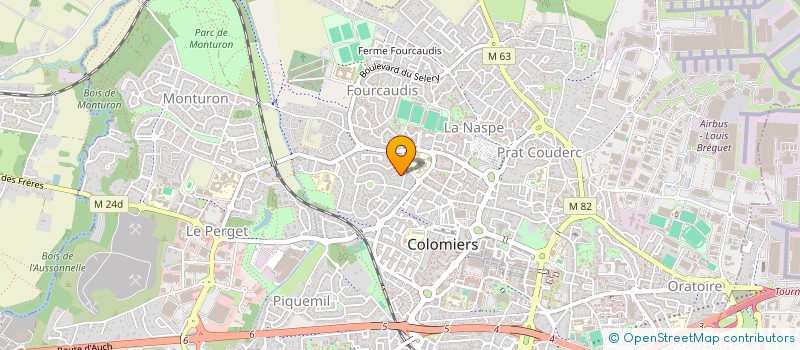 localisation de l'entreprise MONSIEUR FLOYD SEGURA à COLOMIERS