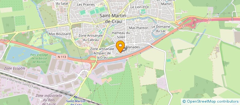 localisation de l'entreprise MONSIEUR FOAD BENSELLAM  SAINT-MARTIN-DE-CRAU
