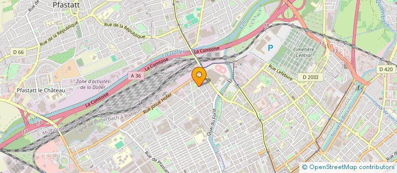 localisation de l'entreprise MONSIEUR FOAD GRINI  MULHOUSE