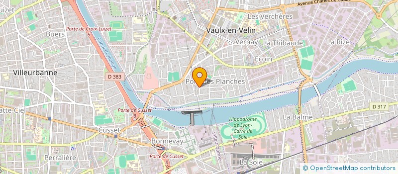 localisation de l'entreprise MONSIEUR FOAD HADJ-AZZEM  VAULX-EN-VELIN