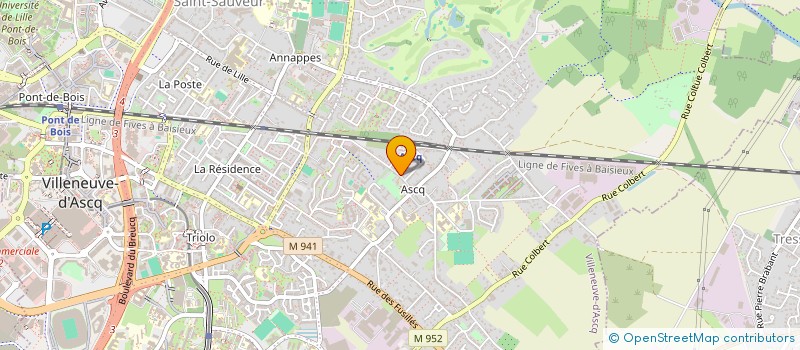 localisation de l'entreprise MONSIEUR FOAD NACHIT  VILLENEUVE-D'ASCQ