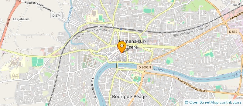 localisation de l'entreprise MONSIEUR FODE BANGALY SOUARE  ROMANS-SUR-ISERE