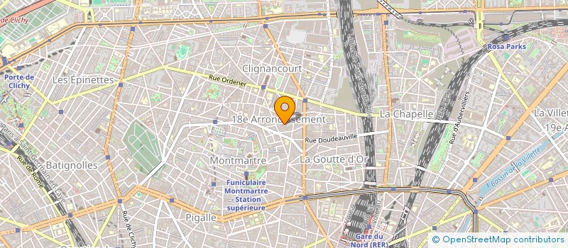 localisation de l'entreprise MONSIEUR FODE CAMARA  PARIS