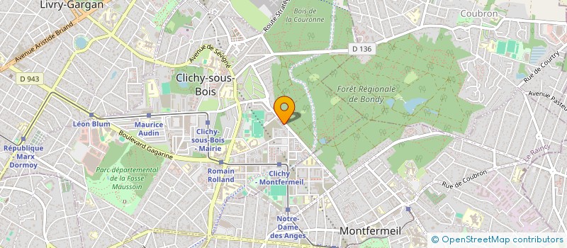 localisation de l'entreprise MONSIEUR FODE CISSE à CLICHY-SOUS-BOIS