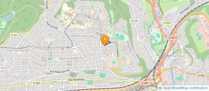 localisation de l'entreprise MONSIEUR FODE CISSE  LE HAVRE