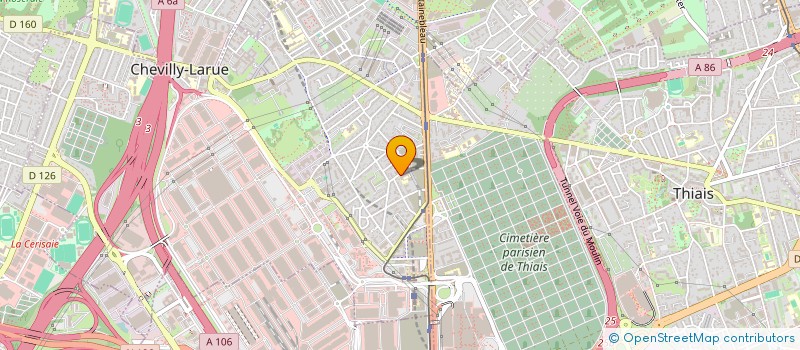 localisation de l'entreprise MONSIEUR FODE CISSOKHO  CHEVILLY LARUE