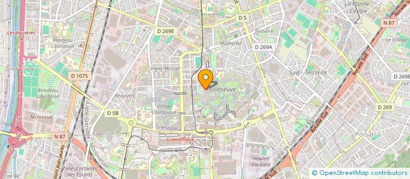 localisation de l'entreprise MONSIEUR FODE DIABY  GRENOBLE