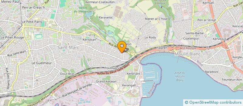 localisation de l'entreprise MONSIEUR FODE DIABY à BREST
