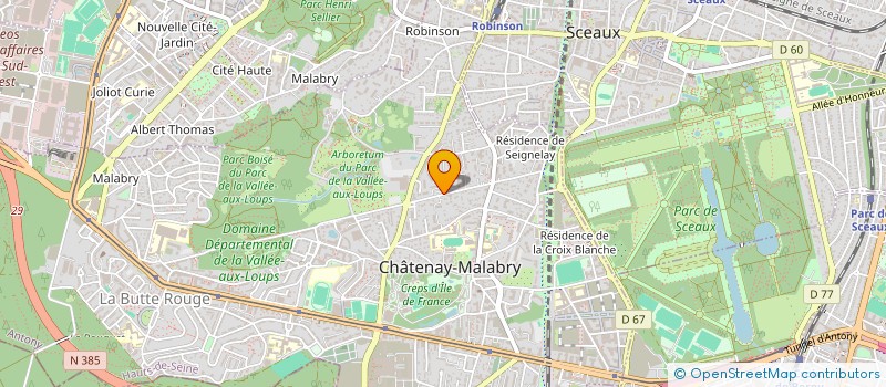 localisation de l'entreprise MONSIEUR FODE DIAKHITE  CHATENAY-MALABRY