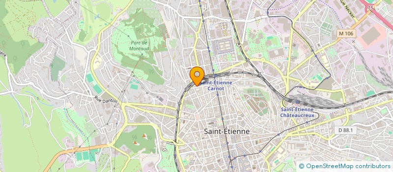 localisation de l'entreprise MONSIEUR FODE DIAWARA  SAINT-ETIENNE