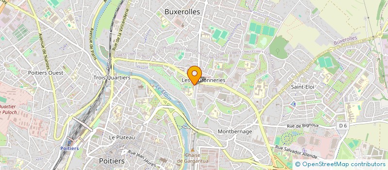 localisation de l'entreprise MONSIEUR FODE KABA  POITIERS