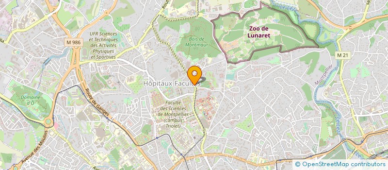 localisation de l'entreprise MONSIEUR FODE KOUYATE à MONTPELLIER