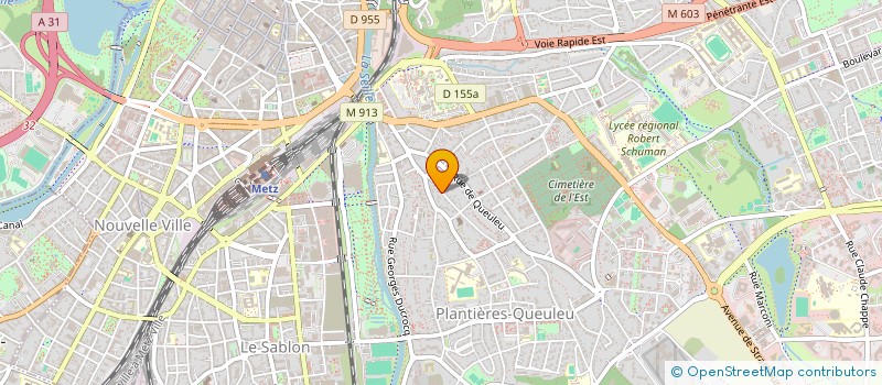 localisation de l'entreprise MONSIEUR FODE MOUSSA CAMARA  METZ