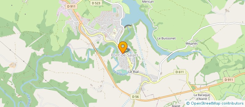 localisation de l'entreprise MONSIEUR FODE TANDIAN  PONT-DE-SALARS