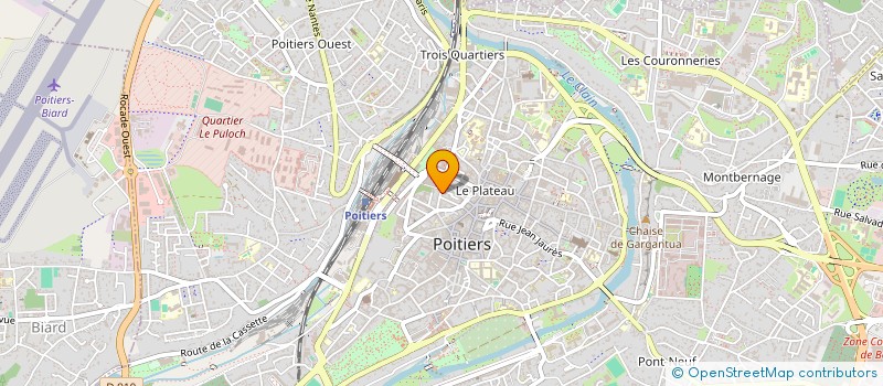 localisation de l'entreprise MONSIEUR FODE TOURE  POITIERS