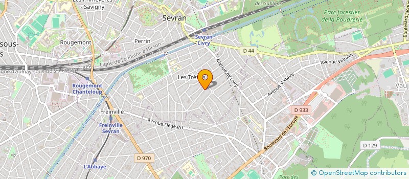 localisation de l'entreprise MONSIEUR FODEL ACHERCHOUR à SEVRAN