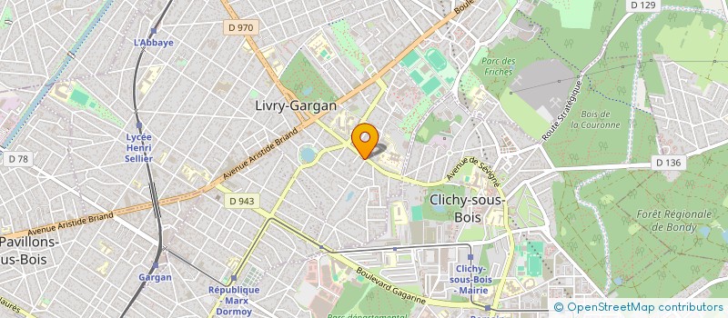 localisation de l'entreprise MONSIEUR FODEL MEZZOUGHI  LIVRY-GARGAN