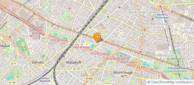 localisation de l'entreprise MONSIEUR FODIE DANGHO  PARIS