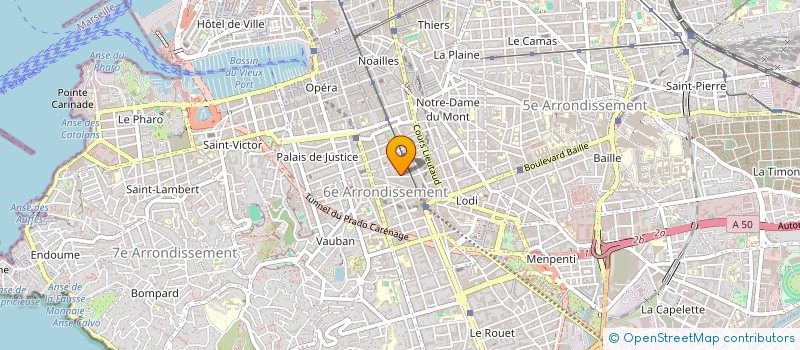 localisation de l'entreprise MONSIEUR FODIE DIABY à MARSEILLE
