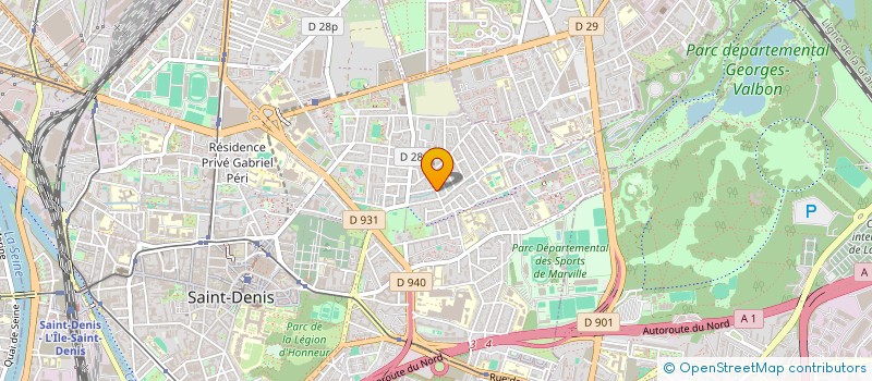 localisation de l'entreprise MONSIEUR FODIE DRAME  SAINT-DENIS