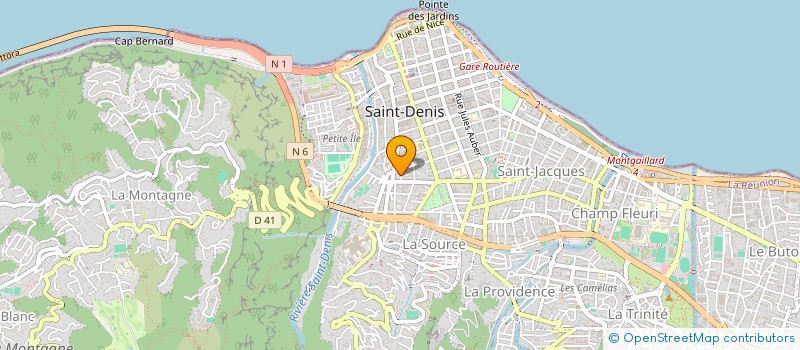 localisation de l'entreprise MONSIEUR FODIE SACKO  SAINT-DENIS